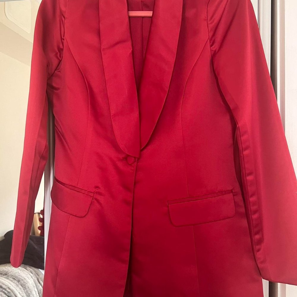 In The Style Womens Red Tailored-jackets